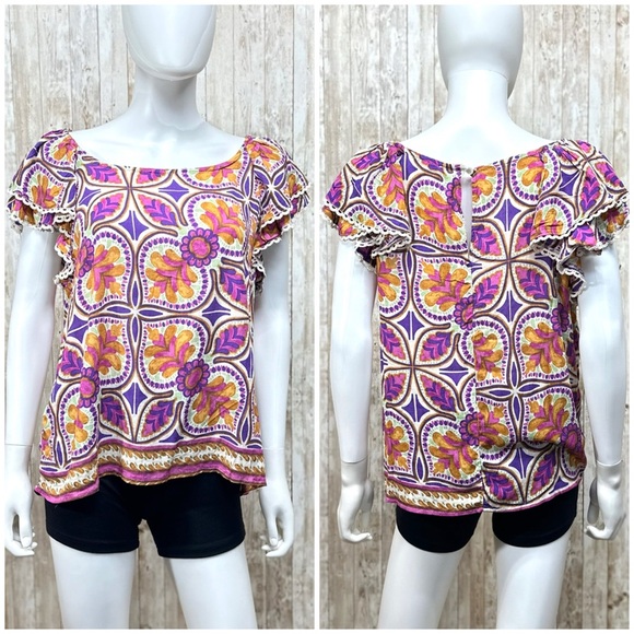 Haute Hippie Rayon Top NWT [11059] - Picture 1 of 7